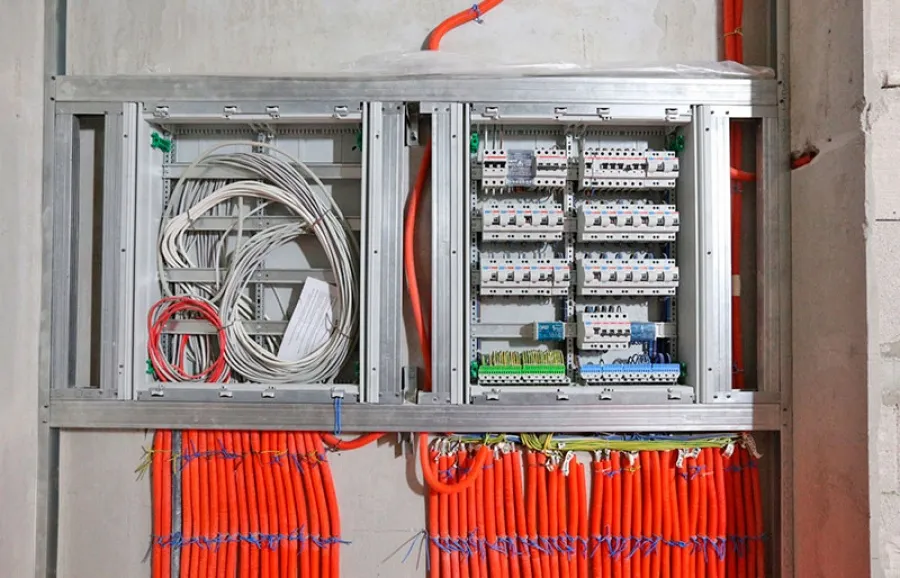 Монтаж электрики на автомойке